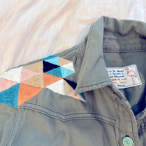 Sandrine Rose ‘Embroidered Shirt in Joshua - Picture 3 of 8